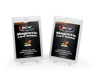 Porte-cartes magnétique BCW 35 pt et support