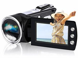 lovpo Appareil photo numérique Caméscope FHD 2.7K