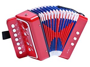 Bouton d'accordéon 10 touches pour enfants