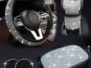 Ensemble d'accessoires de voiture Bling
