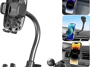 1Zero Gooseneck Support de téléphone de voiture