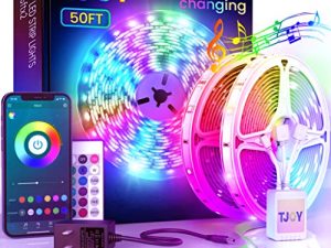 TJOY Bande lumineuse LED Bluetooth 15