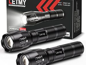 LETMY LED Lampe de poche tactique S1000
