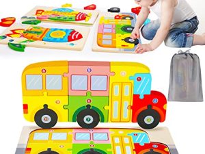 Puzzles en bois pour tout-petits pour enfants