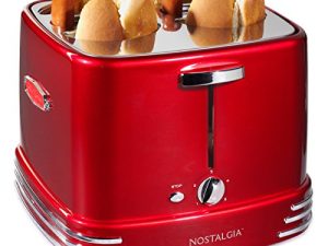 Nostalgia Grille-pain à hot-dogs et petits pains