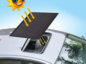 Pare-soleil magnétique pour toit ouvrant de voiture