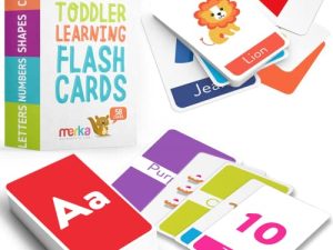 Merka Alphabet Flash Cards pour les tout-petits