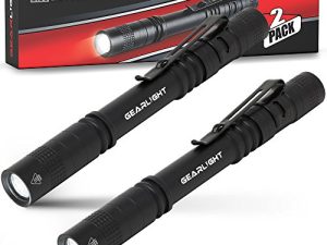 GearLight S100 LED Pocket Pen Light -