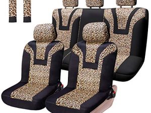 COOLBEBE Housses de siège de voiture léopard