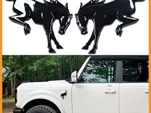 Autocollants Emblèmes pour Ford Bronco 2021 2022