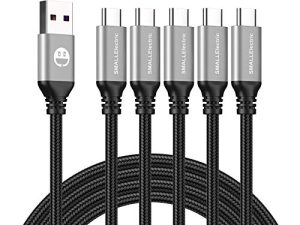 SMALLElectric Lot de 5 câbles courts USB
