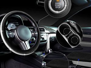 5 Pièces Bling Ensemble d'Accessoires de Voiture