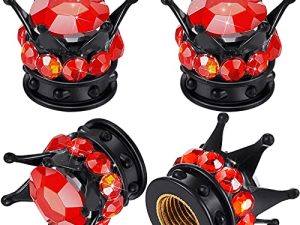 Pièces Bouchons de Valve de Pneu Couronne