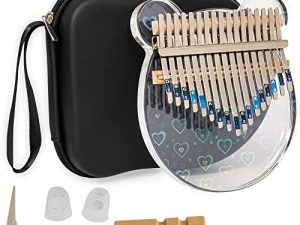 Cute Bear Kalimba Thumb Piano 17 Touches