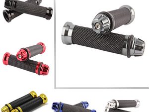 Poignées de guidon de moto universelles 7/8"