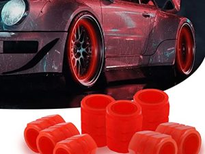 Lot de 8 capuchons de valve de