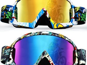 2 Pcs ATV Lunettes pour Adultes Dirt