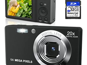 Appareil photo numérique 4K 56MP Appareil photo