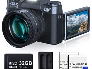 VJIANGER Appareil photo numérique pour la photographie