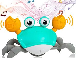 Peomonvit Crabe rampant automatiquement pour bébé avec