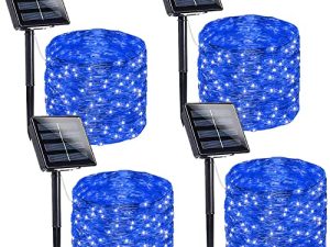 LORRYTE 4-Pack 160FT 400 LED Guirlande Lumineuse