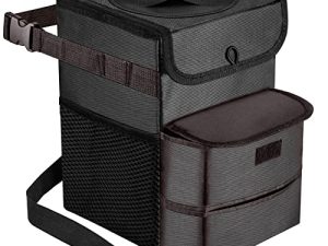 GPUSFAK Poubelle de voiture pliable Poubelle étanche