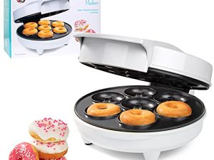 CucinaPro Mini Donut Maker - Surface antiadhésive
