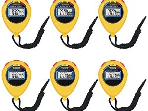 Lot de 6 chronomètres de sport électroniques