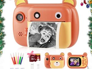 Appareil photo à impression instantanée pour enfants