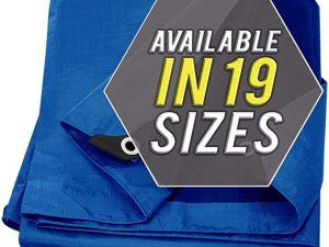 Bâche de protection bleue imperméable idéale pour