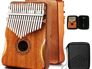 MIFOGE Kalimba Thumb Piano 17 Touches avec