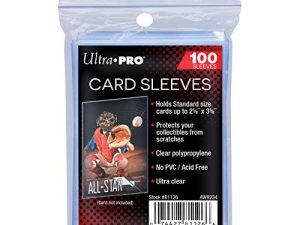 Ultra Pro Soft Card Sleeves 2-5/8" X