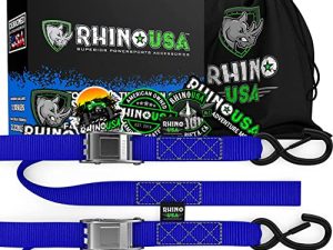 Sangles d'arrimage pour moto Rhino USA (lot