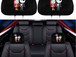 luoji Lot de 2 housses d'appui-tête pour