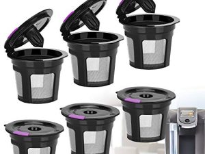 Lot de 6 gobelets K réutilisables pour
