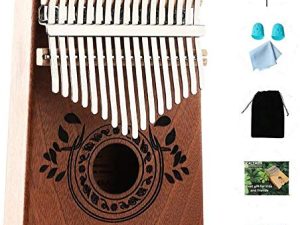 Piano à pouce Kalimba 17 touches avec