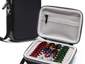 Étui de support de médiator pour guitare
