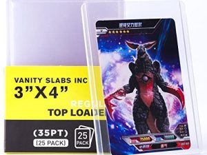 3 "x 4" Top loaders pour cartes