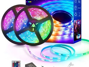 CHARKEE Bande lumineuse LED pour chambre à