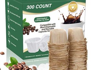 CAPMESSO Filtres à café jetables en papier