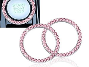 LivTee 2 PCS Cristal Strass Anneau De