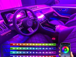 IMAGES Abnija Bande lumineuse LED pour voiture