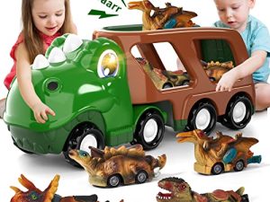 iHaHa Dinosaur Trucks Toys for Boys Toddlers