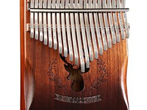 Kalimba 21 Touches Pouce Piano Premium Zèbre