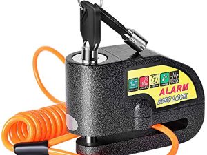 Verrouillage de frein à disque d'alarme de