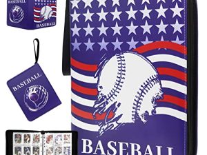 YEGBONG Classeur de cartes de baseball avec