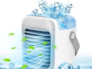 HISORO Mini climatiseur alimenté par batterie Mini