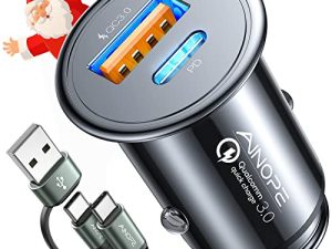 Chargeur Voiture USB C Charge Rapide 48W
