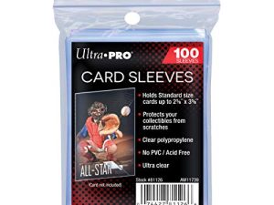 Ultra Pro 100 pochettes souples pour cartes