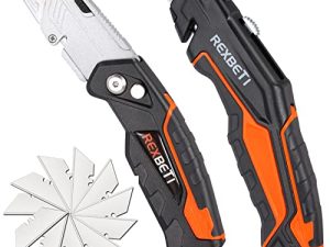 REXBETI Lot de 2 couteaux utilitaires